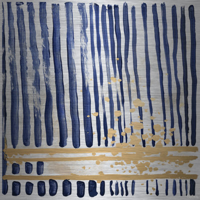 " Blue Verticals " by Parvez Taj