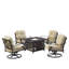 Greer Outdoor 5 - Piece Conversation Set