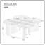 Table basse 31,49 po