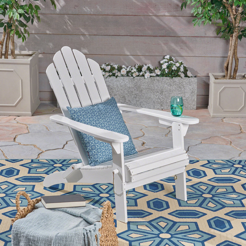 Chaise pliable Hollywood, Blanc