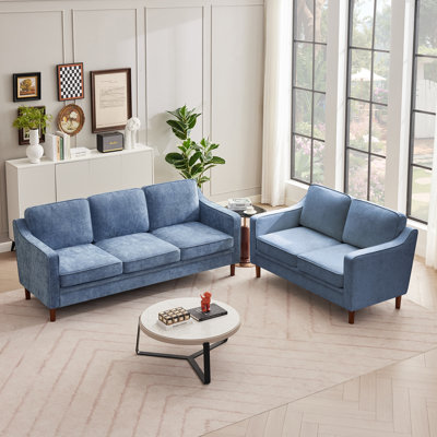 Azriah 2 Piece Chenille Living Room Set