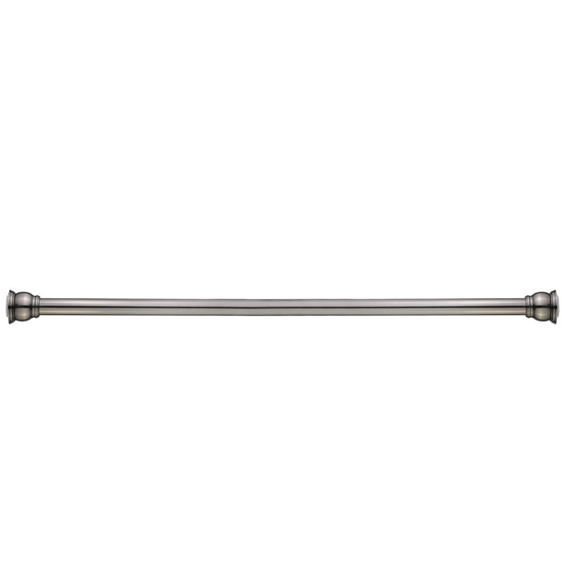 Tringle à rideau de douche à tension réglable Poiner Picanty, Étain