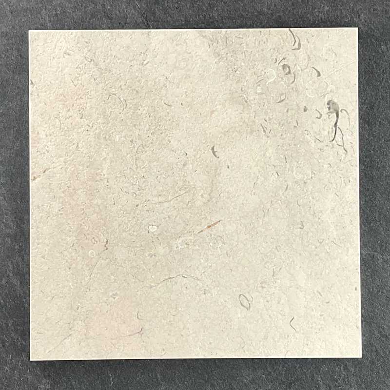 Carreau de plancher et de mur à finition tourbillonnante beige micro-biseauté 12 po x 12 po