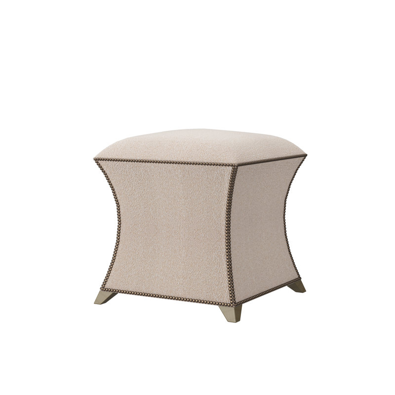 Hayes Upholstered Ottoman, Dune, Neutral 1353-92 Polyester