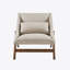 Chaise d'appoint brune-1366083646
