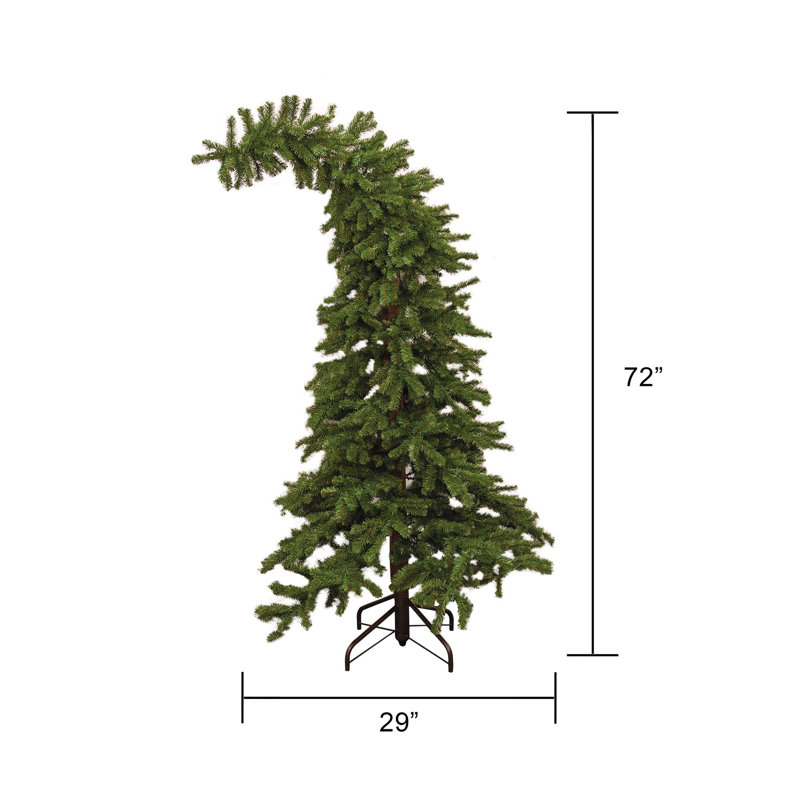 Arbre alpin artificiel sur pied, H 72 po x l 48 po x P 48 po