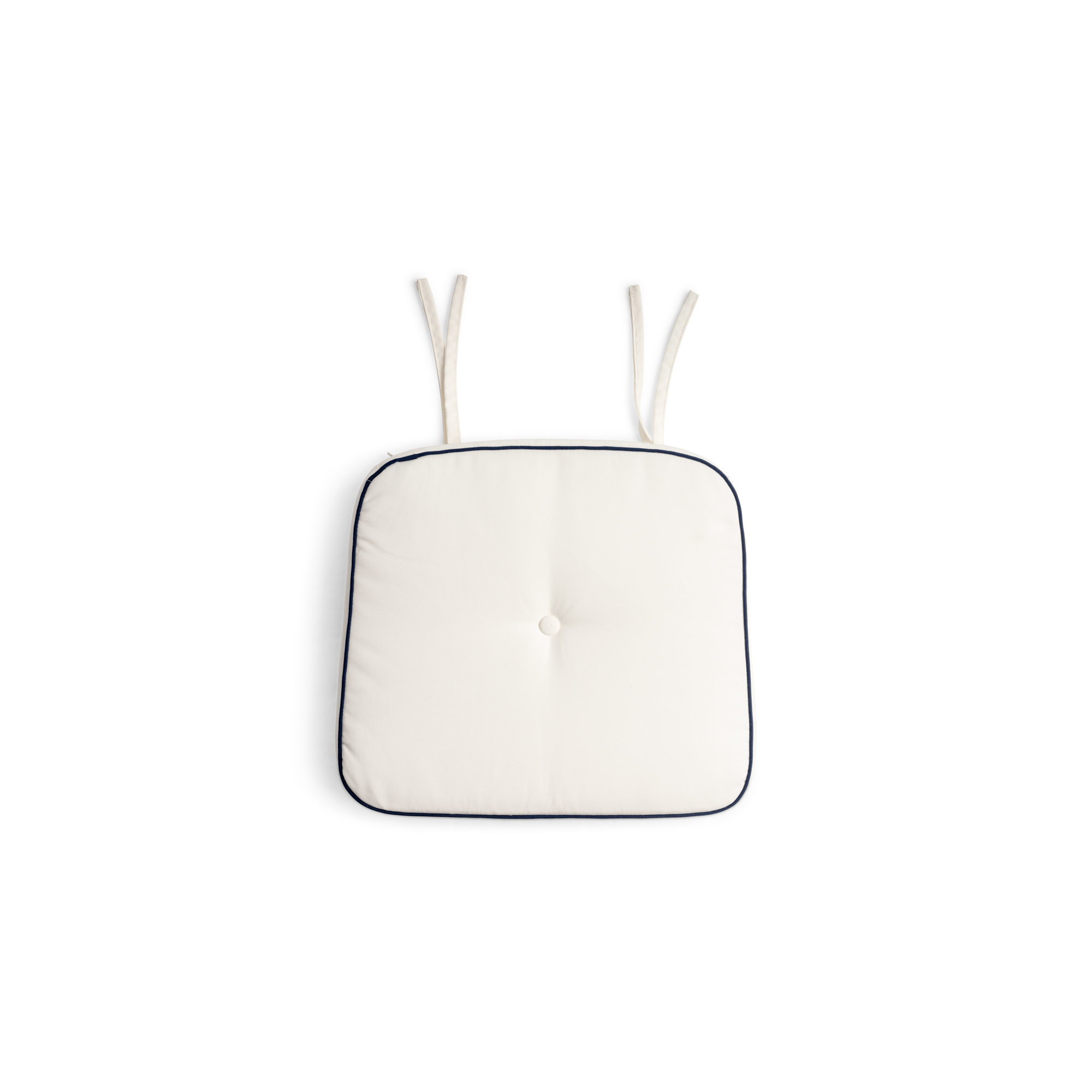 Rivie Outdoor Seat Cushion, White