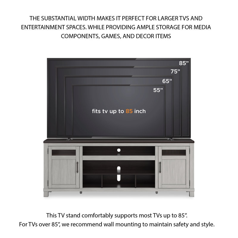 Kimbie Unfinished TV Stand
