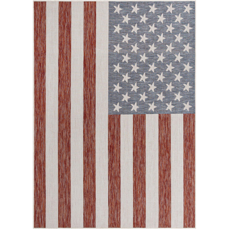 Jill Zarin Indoor/Outdoor Rug, Rectangle 5'3" x 8'