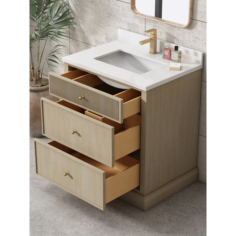 Meuble-lavabo de culture 30 "avec dosseret Maxbano