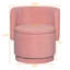 Chaise rose avec rotation à 360 degrés et rangement pour le salon de chambre à coucher avec cadre exceptionnel-429753225