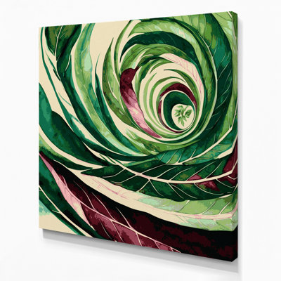 Art mural sur toile Botanical Maranta