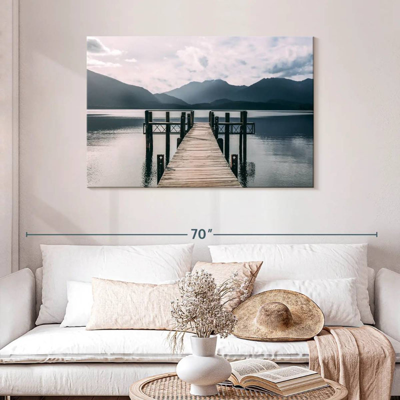 Jetée d'Alvord Lake Te Anau, H 30 po x l 45 po