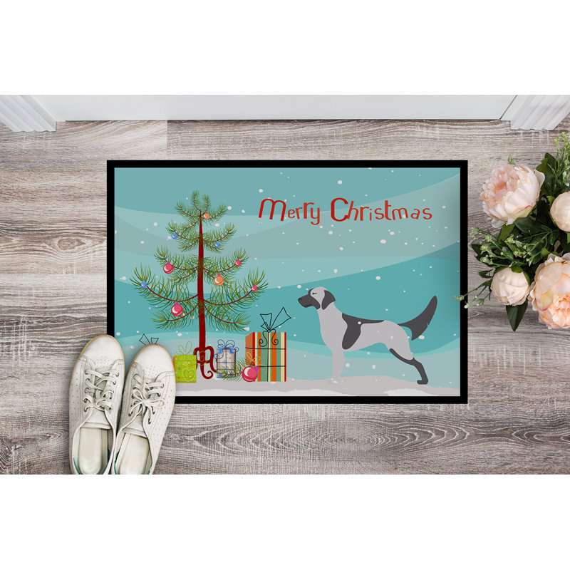 Non-Slip Christmas Indoor Doormat, Rectangle 2' x 3'