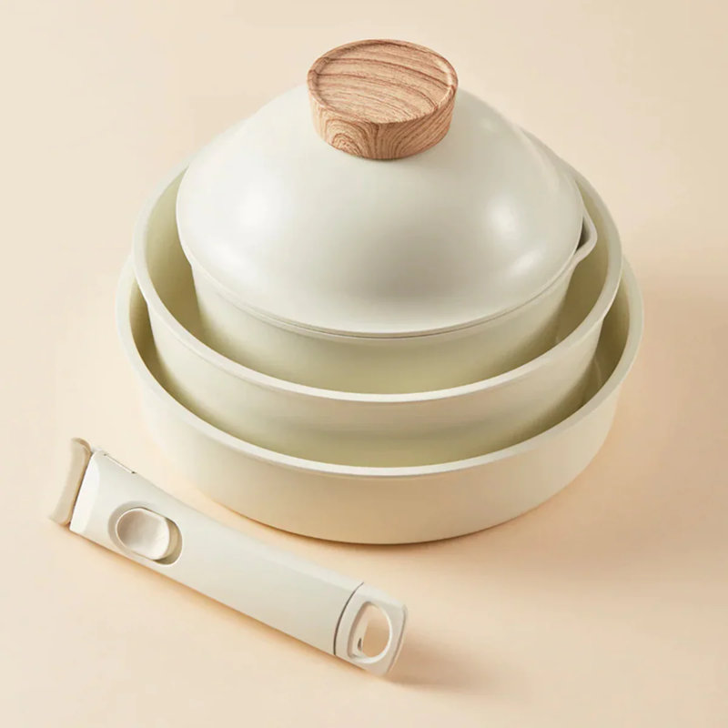 5 - Piece Non-Stick Aluminum Cookware Set