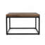 Table basse carrée 30 po Chantel Amande