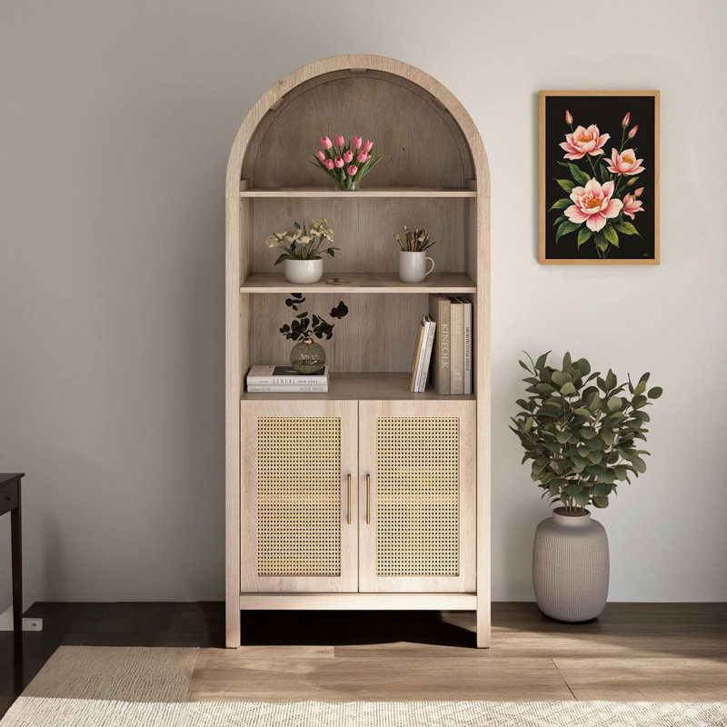 Armoire de rangement arquée: belle et fonctionnelle
