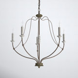 Shoshanna 5 - Light Dimmable Classic / Traditional Chandelier