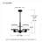 Kimiyo 3 - Light Dimmable Drum Chandelier