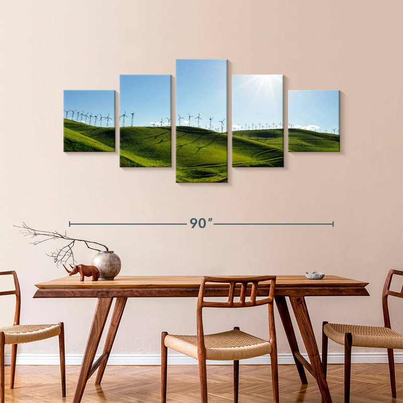 Altamont Pass Wind Turbines, 42" H x 92" W