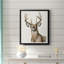 «Handsome Whitetail I», toile encadrée de qualité supérieure - prête à être accrochée-1881852991-1881852990