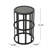 Nathan Outdoor 2-Piece Acacia Wood Conversation Set With Woven Rope & Cushions-124486336