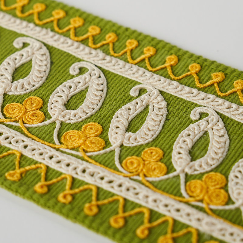 Paisley Embroidered Tape