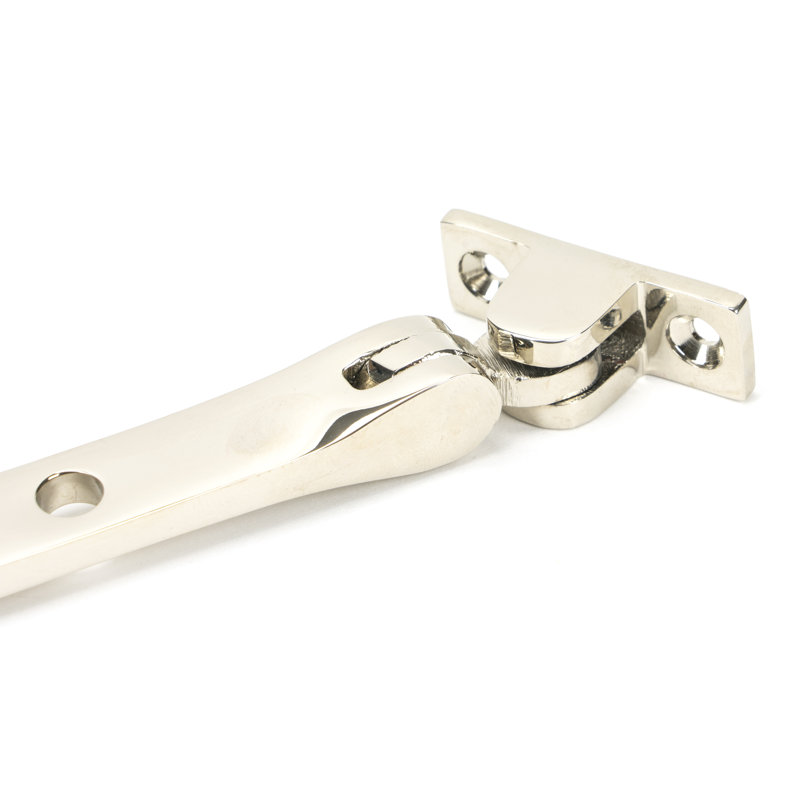 Hammered Newbury Stay Door Accessory, Polished Nickel