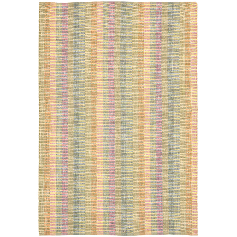 Tapis rayé en coton Penfield, Rectangle 3 pi x 5 pi