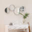 Daxten Metal Flat Wall Mirror-473776334