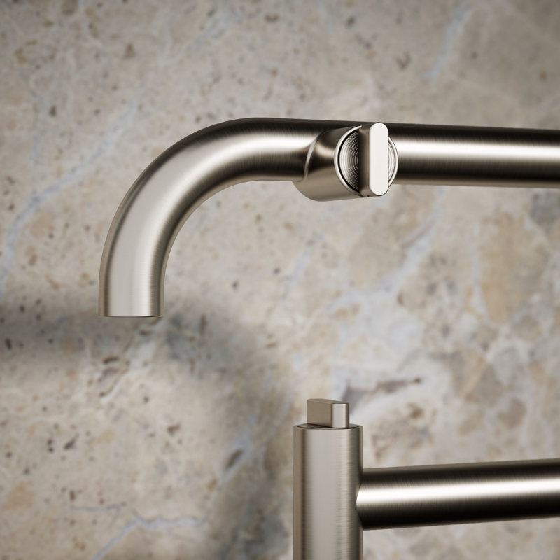 Components Deck-Mount Pot Filler, Vibrant Stainless