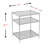 Knox Glam Mirrored Side Table - Chrome