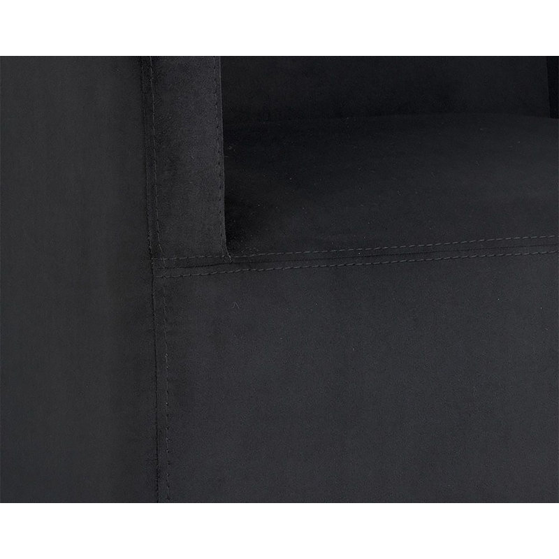 Zane Armchair, Black