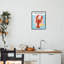 Estampe numérique Aragosta, design par Kelley Talent-153430476-153430477