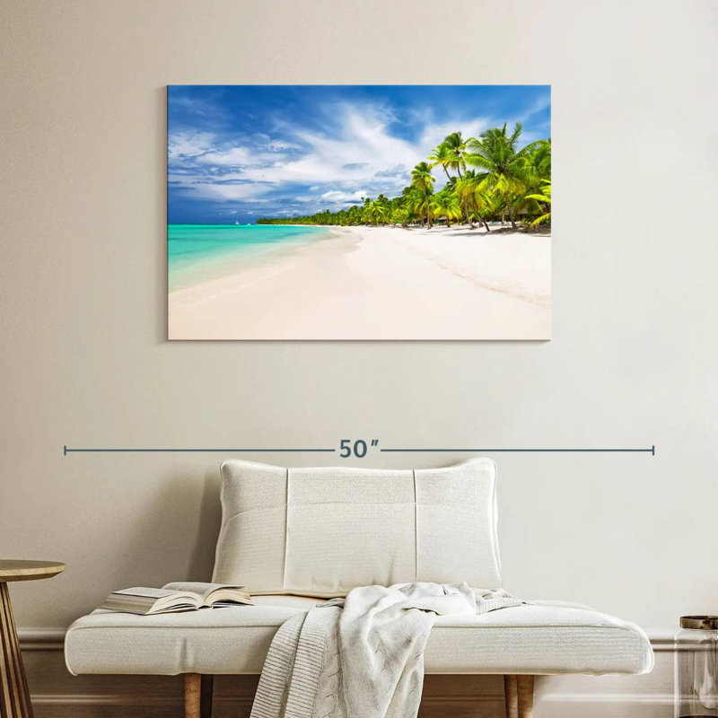 Gillard Saona Island Shore, 26" H x 39" W