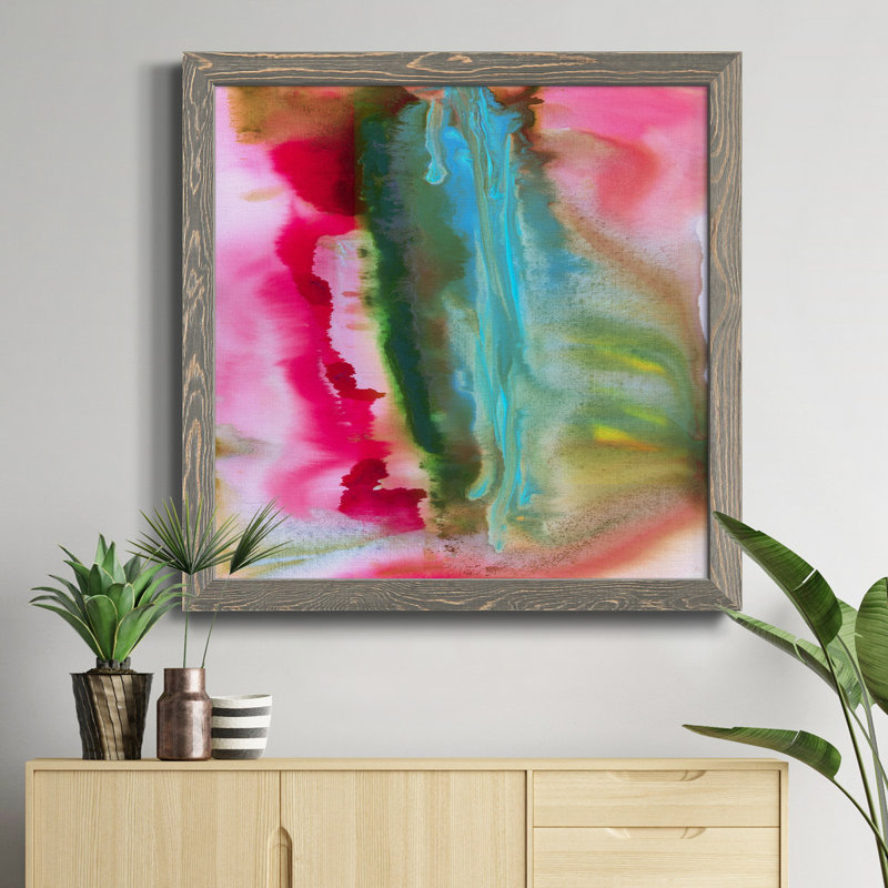 Summer Romance II - Peinture sur toile encadrée