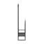 Wyarno Metal Freestanding Valet Stand