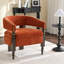 Barrel Upholstered Armchair-469052616