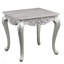 Table de bout de style traditionnel en bois, table de bout