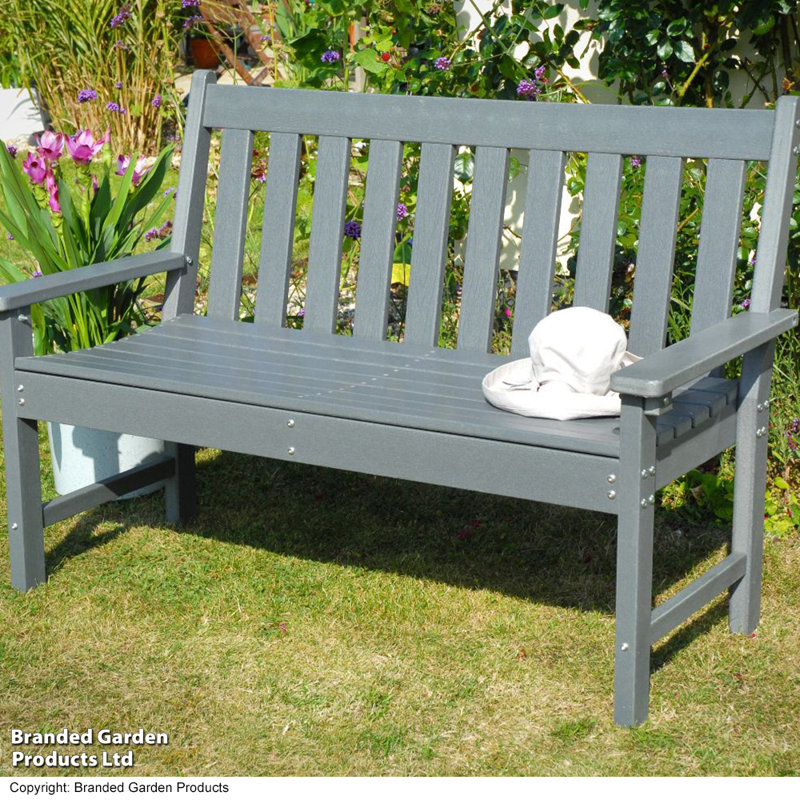 Garden Bench, Grey