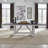 Scholten Trestle Dining Table w/ Two 18" Leaves