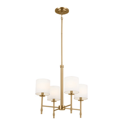 6 - Light Steel Dimmable Classic / Traditional Chandelier