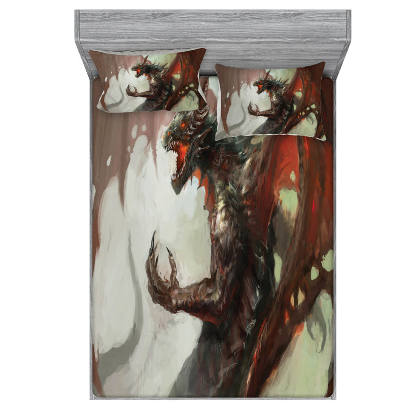Microfiber Sheet Set, Full Sheet Set with Fitted Sheet