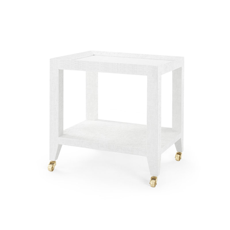 Isadora End Table, White