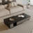 Roshanak Extendable Coffee Table with 4-Drawer Storage