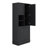 Storage Cabinet With Adjustable Shelves And Flip-Out Basket-664239031