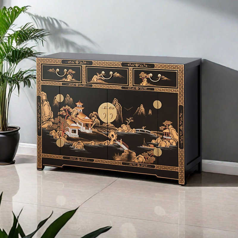 12 Pair Solid Wood Shoe Storage Cabinet