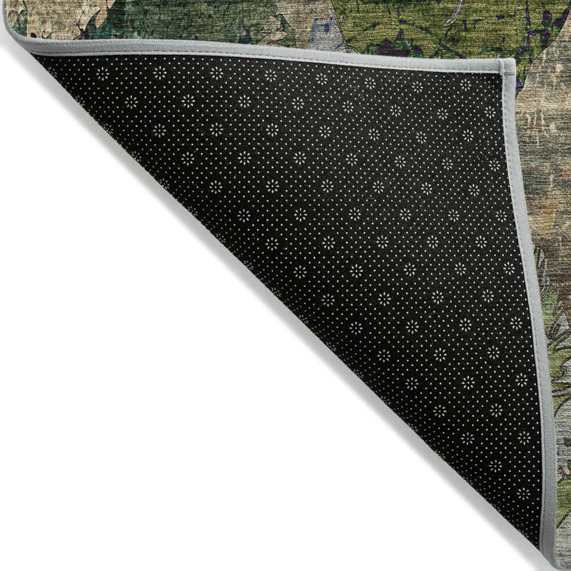 Flara Abstract Indoor / Outdoor Rug, Rectangle 3' x 5'