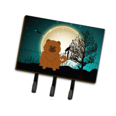 Garde-chow ou porte-clé chow halloween