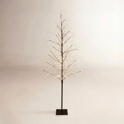 Black Fairy Light Tree